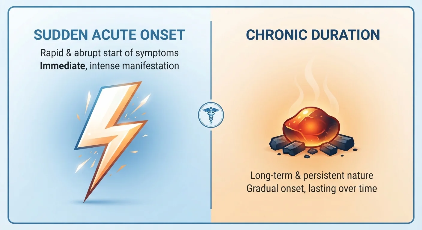 Acute vs. Chronic Symptoms: A Plain-Language Explainer