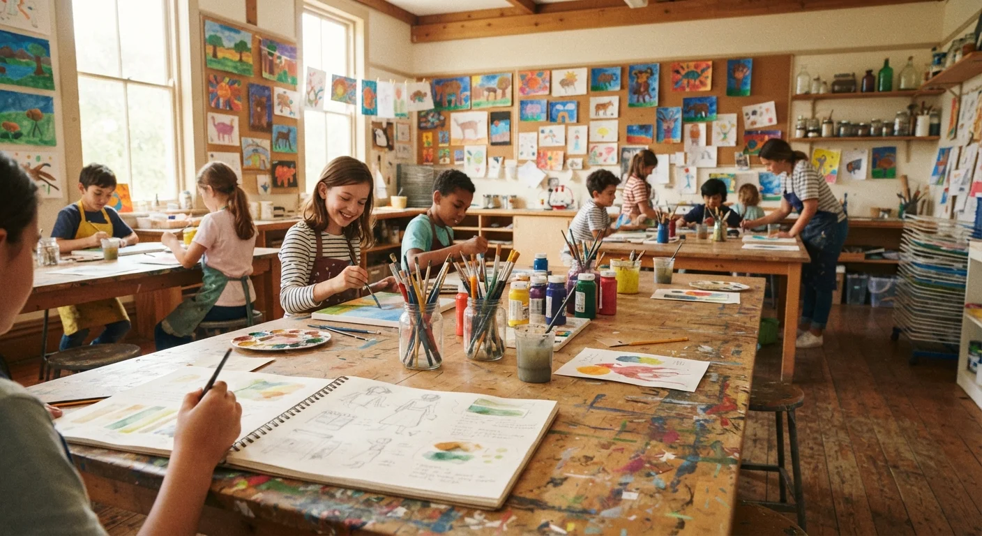 Art Class and Academic Achievement: What the Research Actually Shows