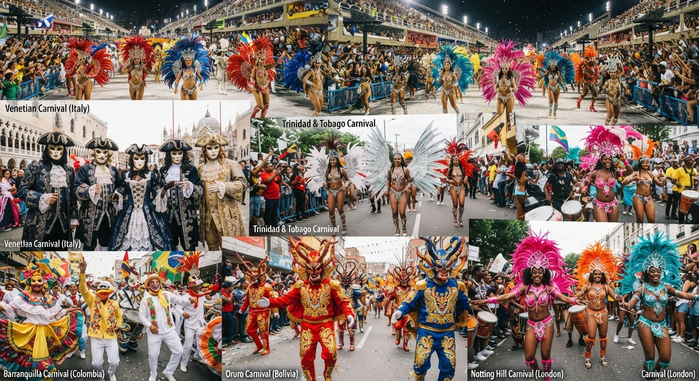 Carnival Around the World: How the Same Celebration Looks Completely Different