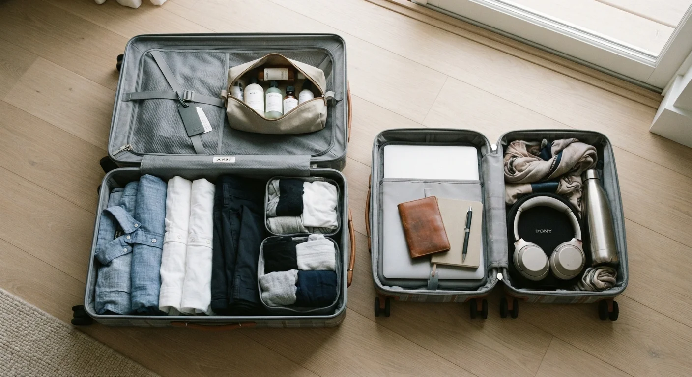Carry-On vs Checked Luggage: How to Decide What Goes Where