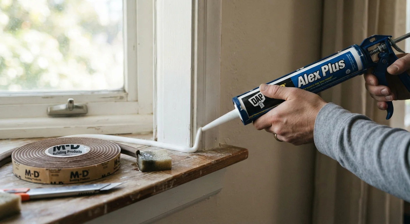 Caulk vs. Weatherstripping: Sealing Gaps Around Your Home the Right Way