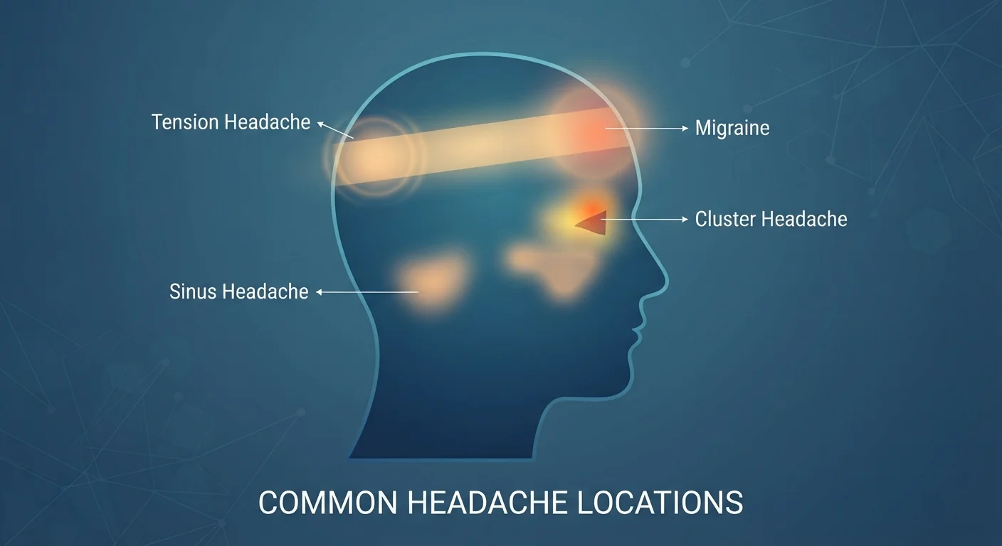 Headache Locations and What They Can Signal