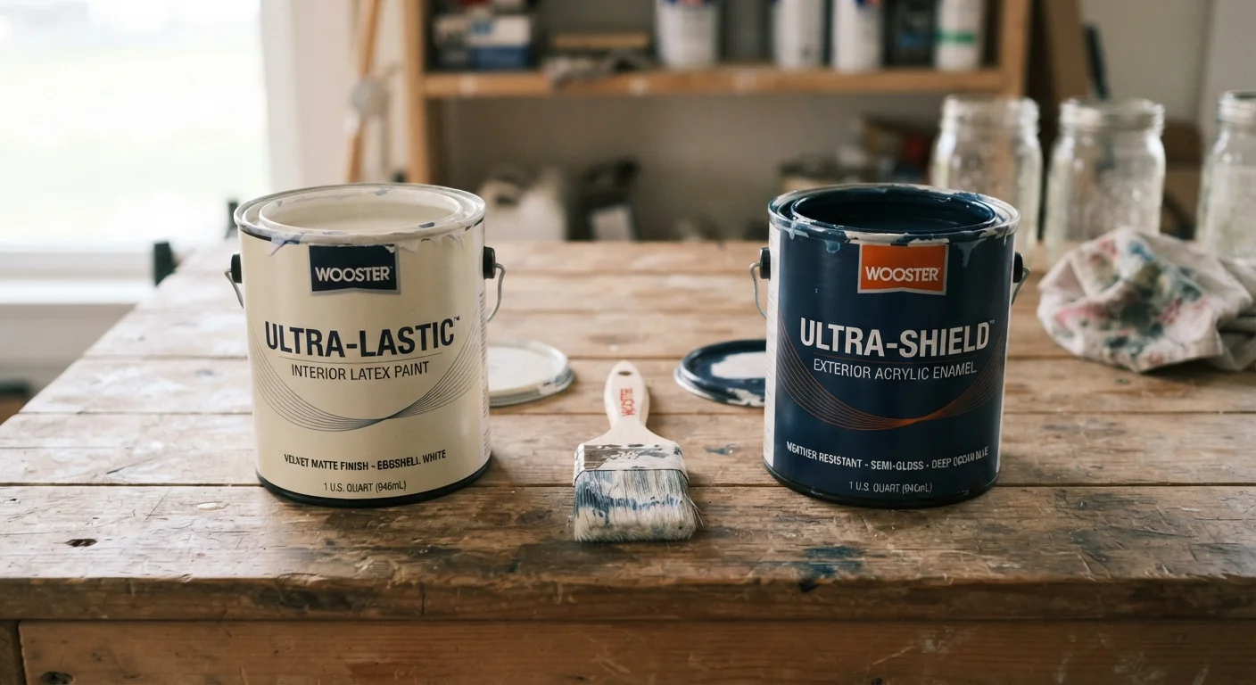 Interior vs. Exterior Paint: Why Swapping Them Creates Problems