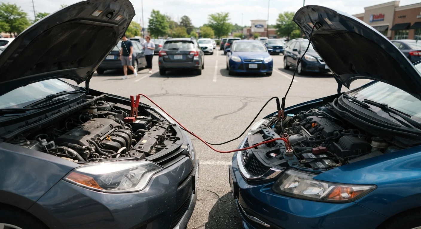 Jump-Starting a Car Safely: The Correct Order of the Cables