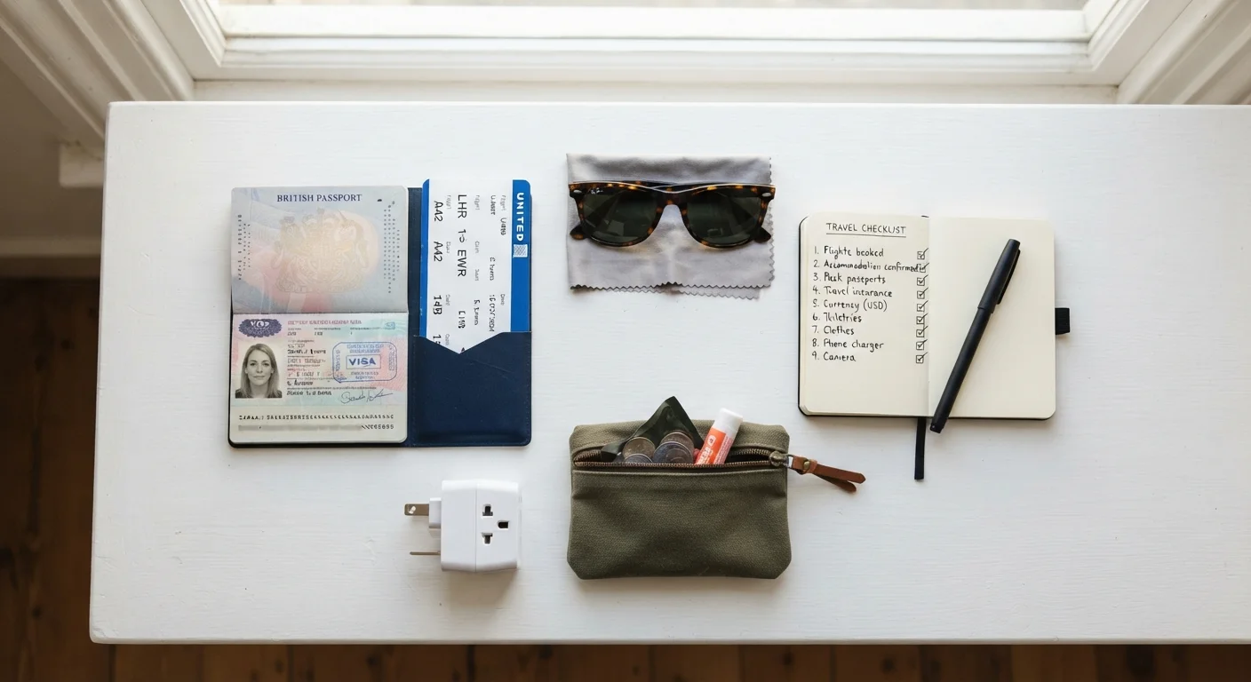 Pre-Trip Checklist: What to Confirm Before You Leave Home
