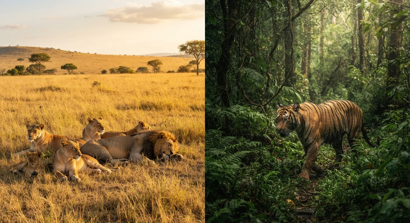 Social Animals vs. Solitary Animals: Why Group Living Isn't Right for Every Species