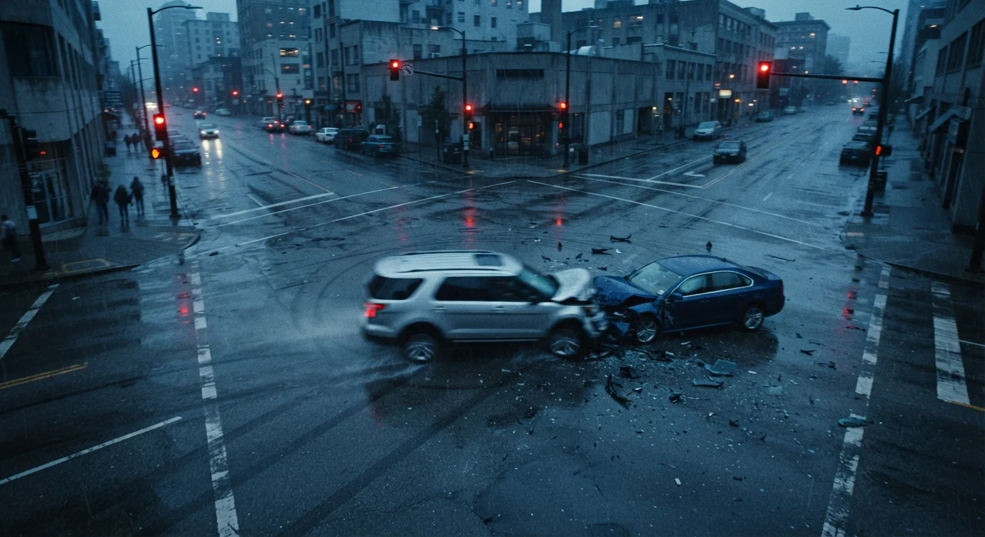 Speed, Mass, and Impact: The Physics of a Road Collision