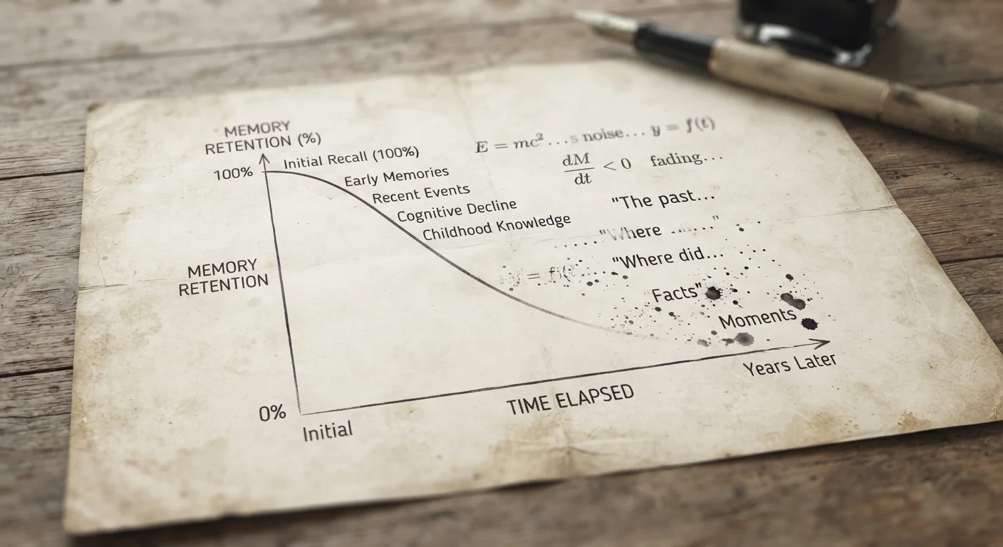 The Forgetting Curve: Why We Lose Knowledge So Fast and What Helps