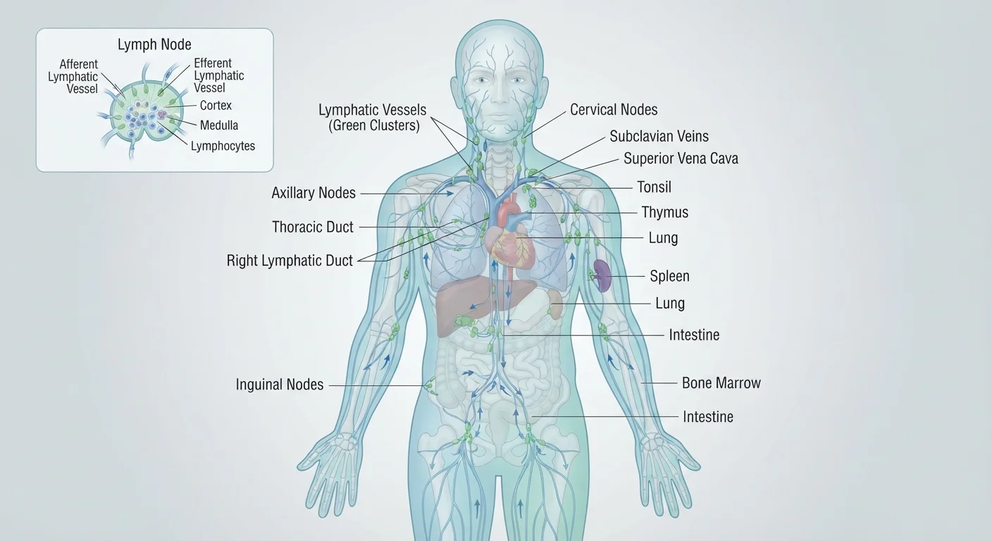 The Lymphatic System: The Body's Overlooked Drainage and Defence Network
