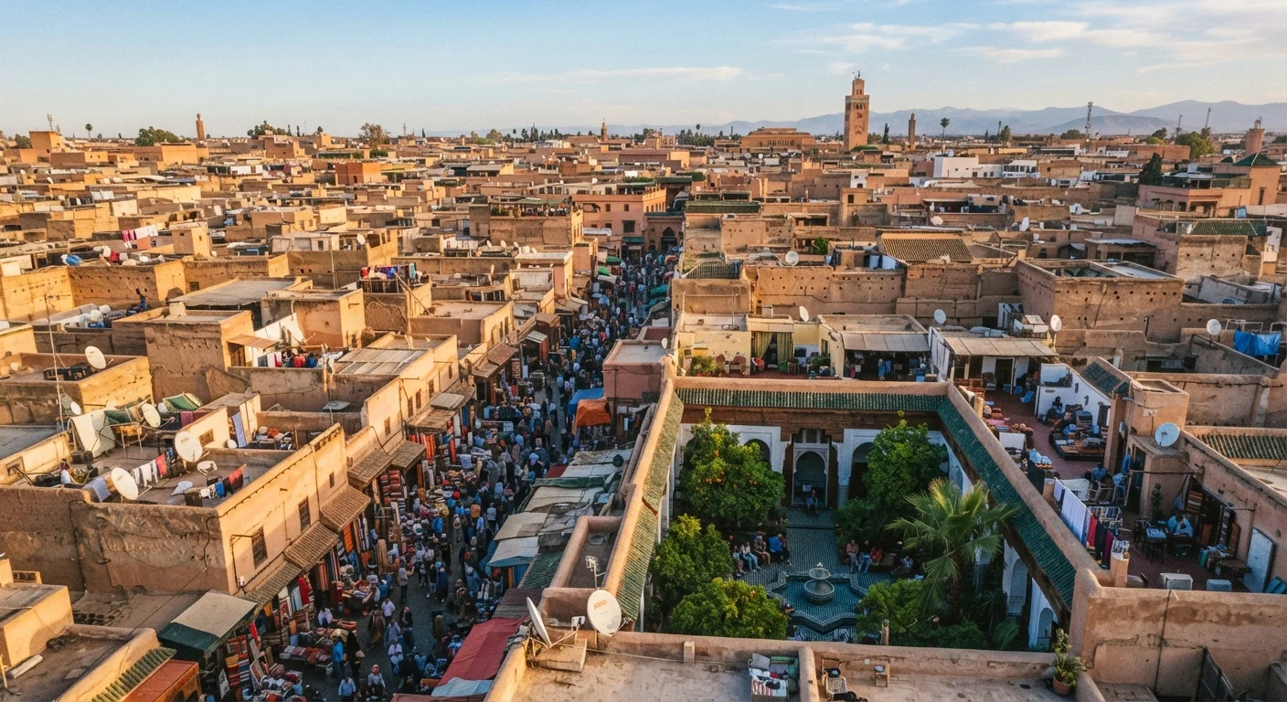 The Medina, the Souk, and the Riad: Decoding Morocco's Urban Vocabulary