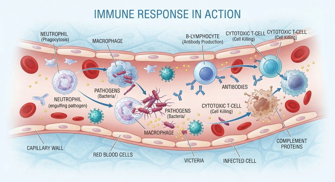What the Immune System Actually Does When You Get Sick