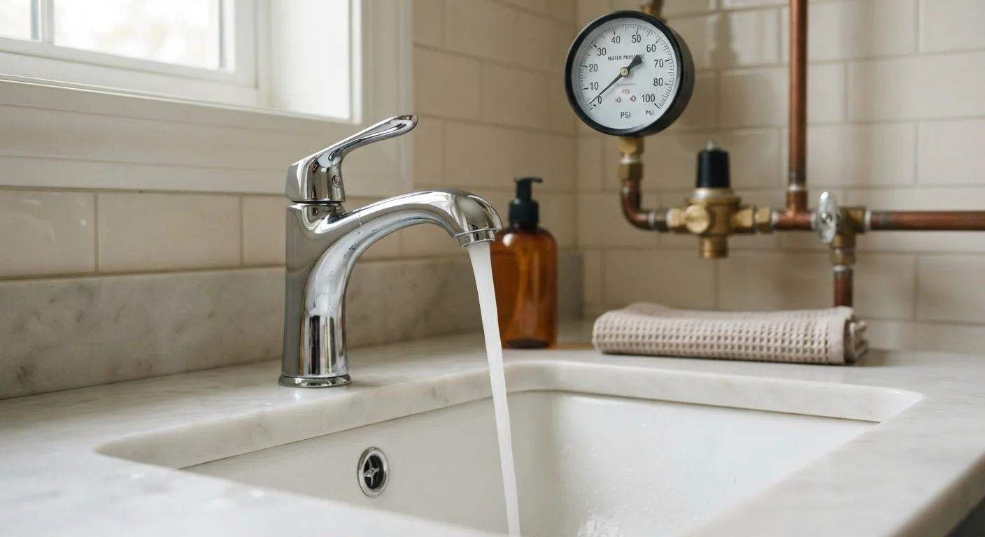 What Your Home's Water Pressure Is Actually Telling You